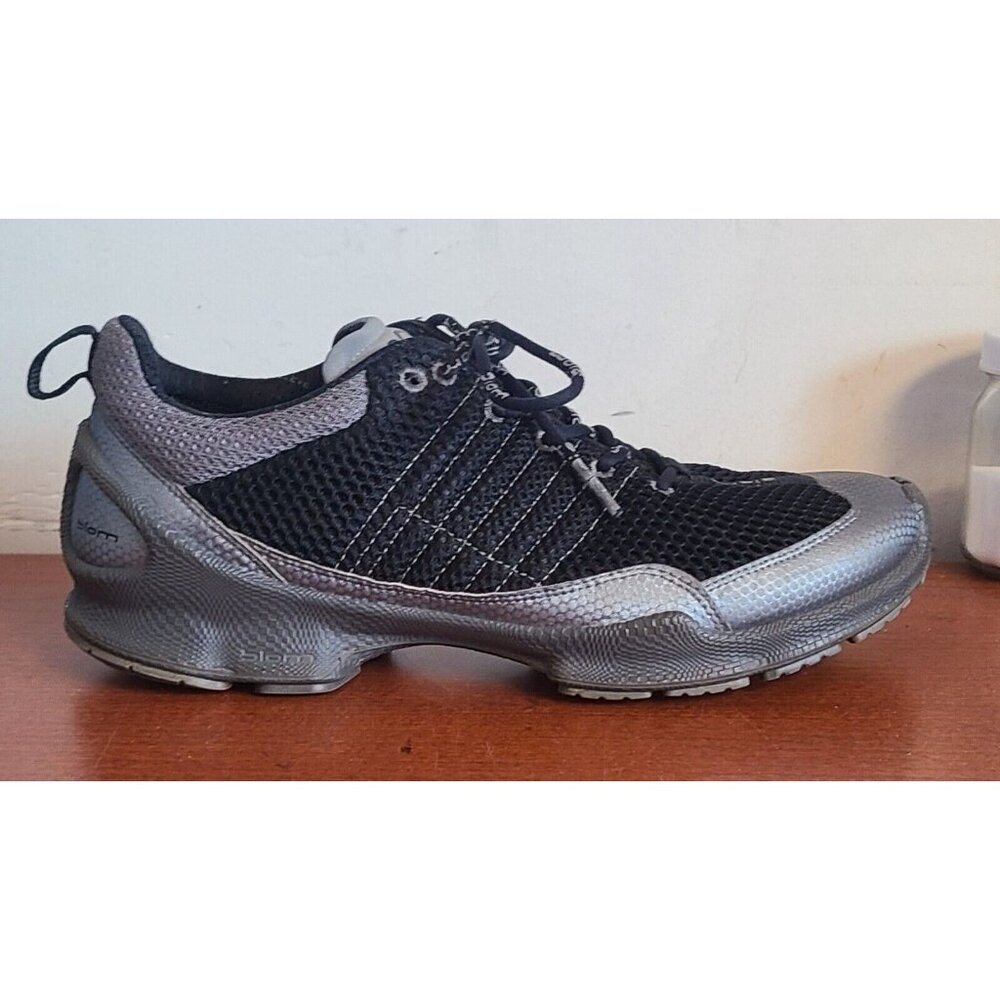 ECCO Biom Women's Shoes Sz.8 Train Natural Motion Fitness Sneakers Black, Gray